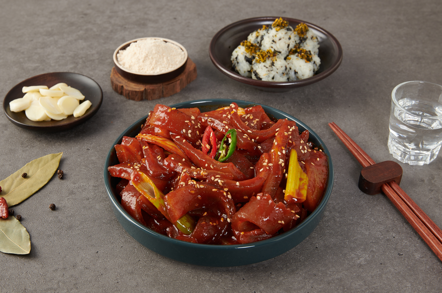 머땀 돼지껍데기볶음